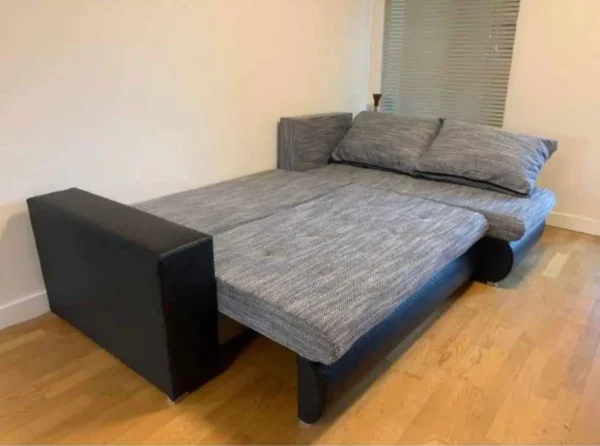 Berlin corner sofa bed with storage - Image 3