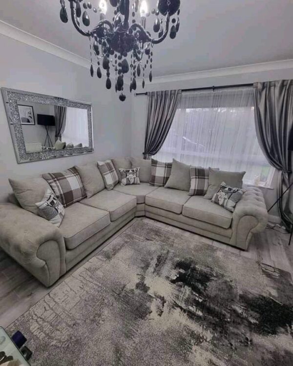 Verona corner sofa 5 seater - Image 11