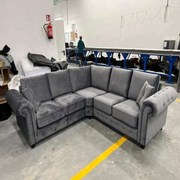 Ashwin 5-Seater High Back Corner Sofa