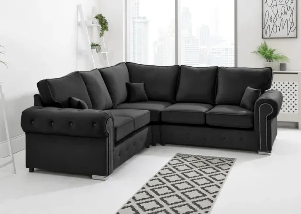 Ashwin 5-Seater High Back Corner Sofa - Image 5