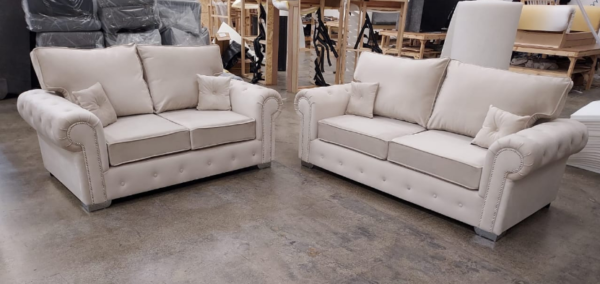 Ashwin 3+2 Seater High Back Corner Sofa - Image 5