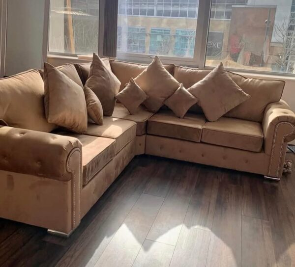 Ashwin 5-Seater High Back Corner Sofa - Image 2