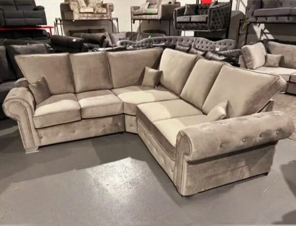 Ashwin 5-Seater High Back Corner Sofa - Image 3
