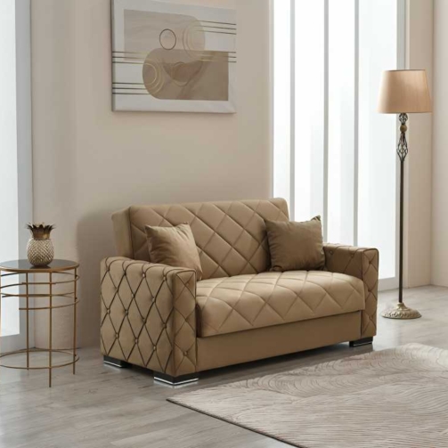 2-Seater-Hegel-Sofa-Bed-Beige-2