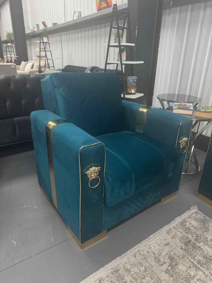 "Teal Lion 1-Seater Sofa Bed Convertible Comfort"